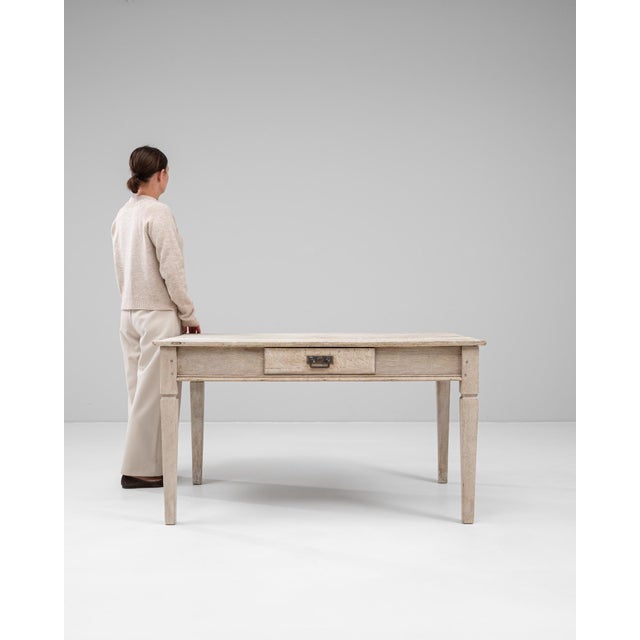 1900s French Oak Table For Sale - Image 4 of 10