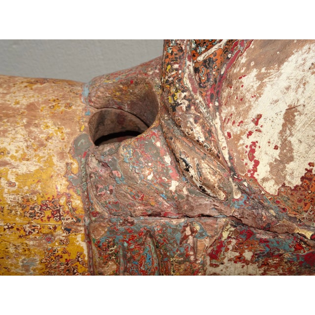 19th Century 26" Tall Statue Carousel Prancing Horse For Sale - Image 10 of 13