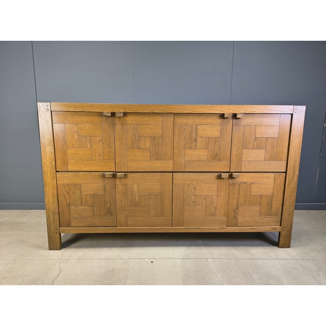 Wood Vintage Highboard by Frans Defour for Defour, 1970s For Sale - Image 7 of 12