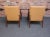 1950s Pair of Paul McCobb Stained Maple Lounge Chairs For Sale - Image 5 of 12