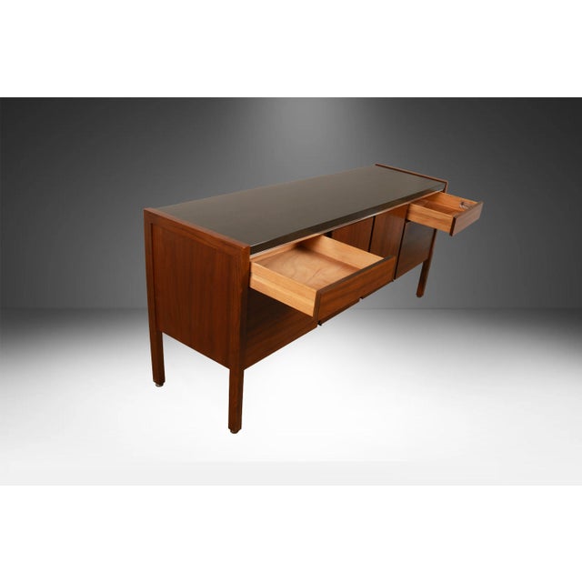 Wood Mid-Century Modern Credenza File Cabinet For Sale - Image 7 of 12