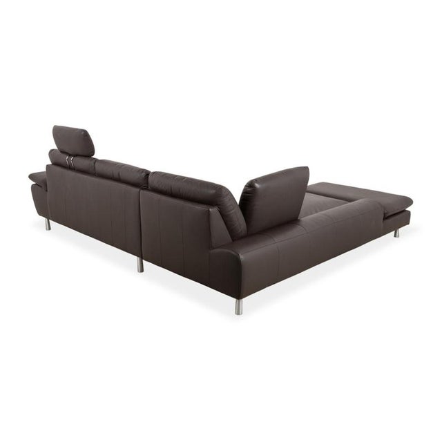 Loop Corner Sofa in Dark Brown Leather from Willi Schillig For Sale - Image 13 of 16