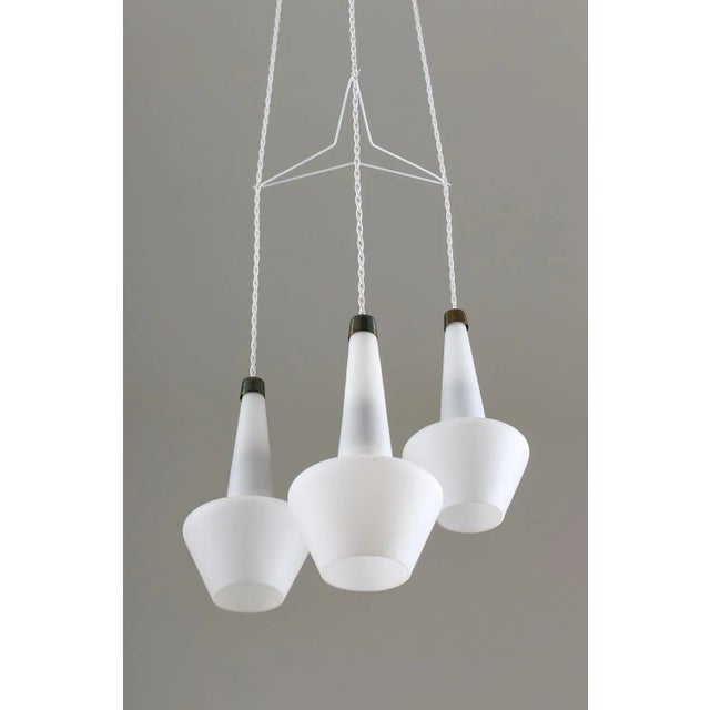 Mid-Century T272 Opaline Glass Pendant by Hans-Agne Jakobsson For Sale - Image 4 of 11