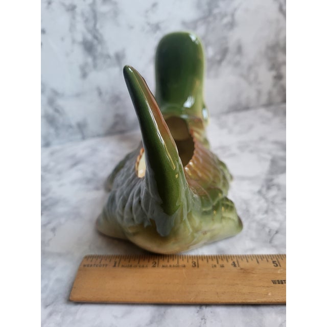 1960s Freeman McFarlin Jardiniere Majolica Pottery Alligator Planter, Attributed For Sale - Image 14 of 14