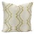 Highland Court Diamond Back in Citron Pillow Cover For Sale