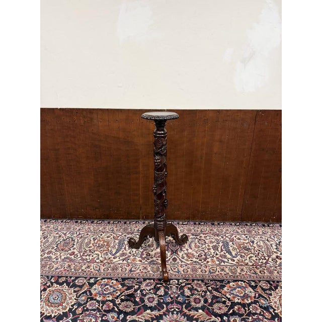 English Pied De Stalle Plant Stand For Sale - Image 11 of 11