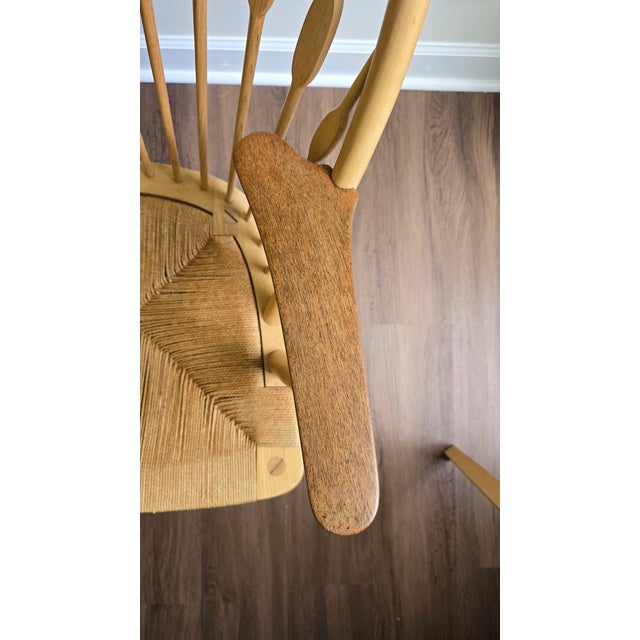 Mid-Century Modern 1950s Original Hans J. Wegner Pp550 Peacock Chair by Johannes Hansen Denmark For Sale - Image 3 of 10
