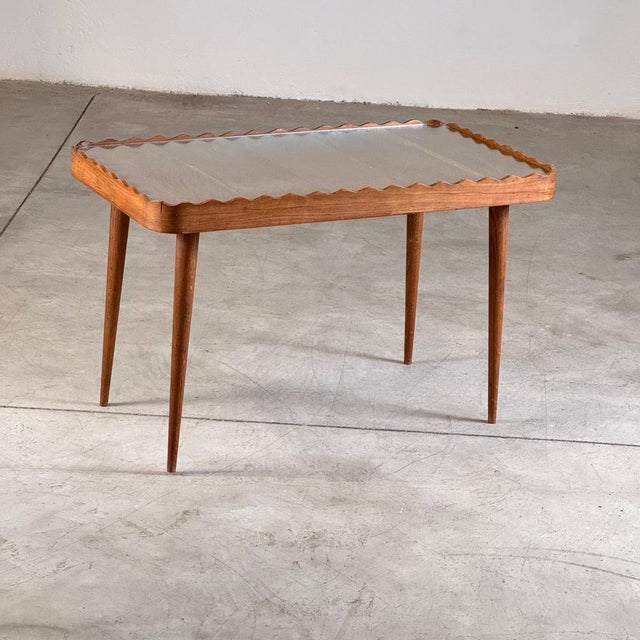 Oak Coffee Table attributed to Paolo Buffa for Permanente Mobili Cantù, Italy, 1950s For Sale In Greensboro - Image 6 of 13