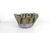 Vintage Sculptural Signed Studio Pottery Footed Bowl Organic Ruffled Edge For Sale - Image 4 of 13