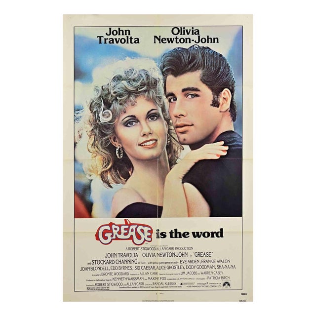 Grease Poster, USA, 1978 For Sale