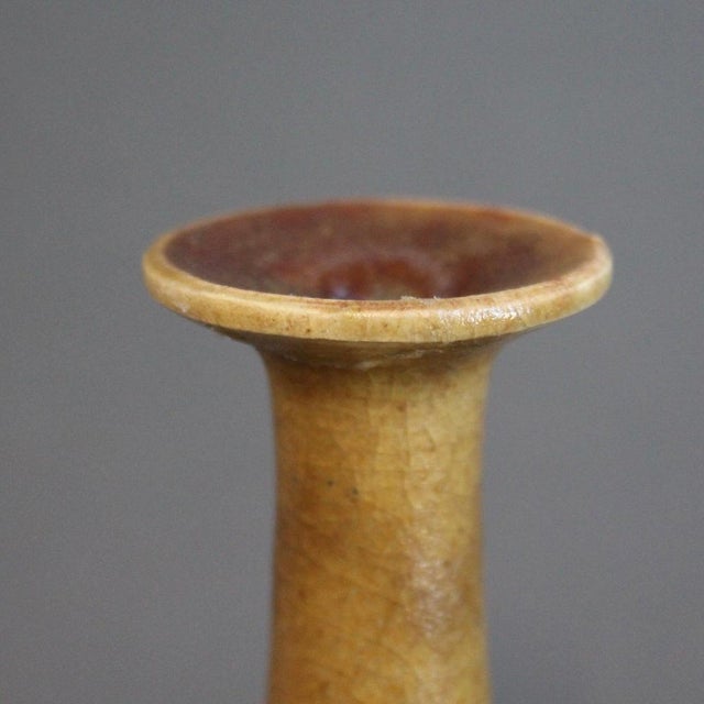 Italian Vintage Ceramic Bottle by Bruno Gambone, 1980s For Sale - Image 12 of 16