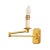 2000 - 2009 Pair of Luminaire d'Art Transitional Arm Sconces For Sale - Image 5 of 5
