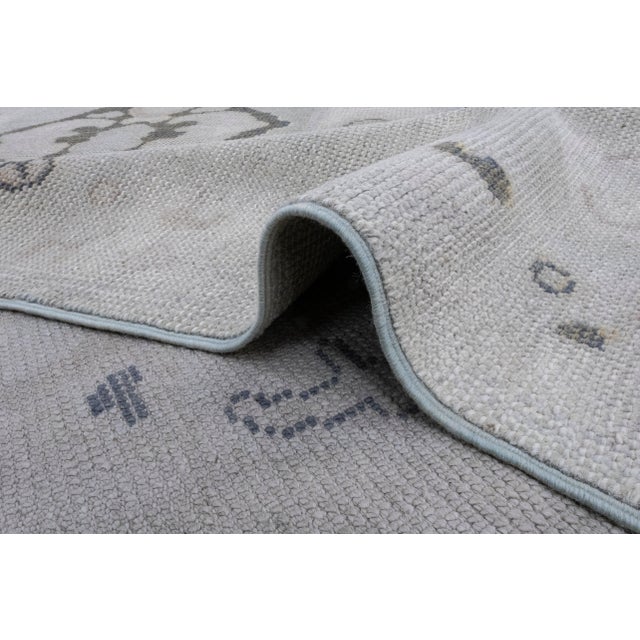 Brown Turkish Oushak Rug 2'10" x 10'7" For Sale - Image 8 of 8