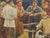 1970s Vladimir Lenin Painting, Soviet Socialist Realism Oil Art 105-140 For Sale - Image 4 of 6
