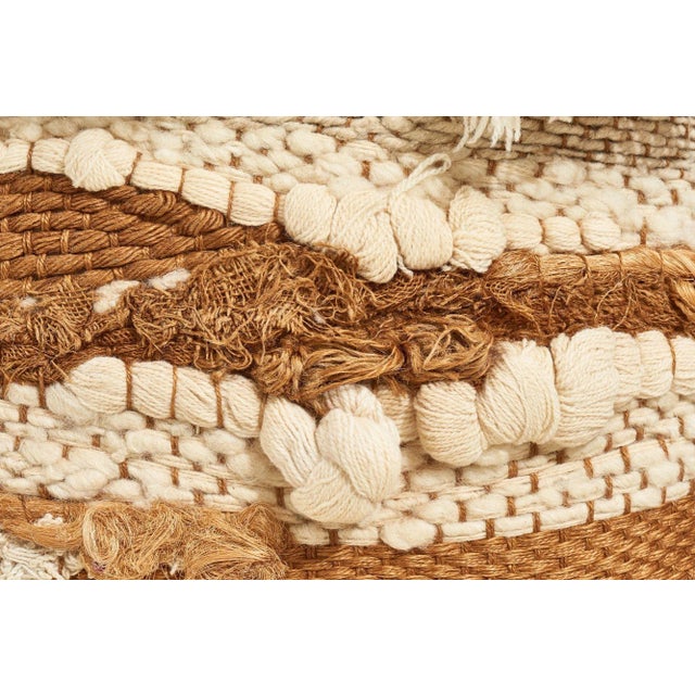 Monumental Romeo Reyna Textile Art Tapestry Pillow, 1960 For Sale In Chicago - Image 6 of 9