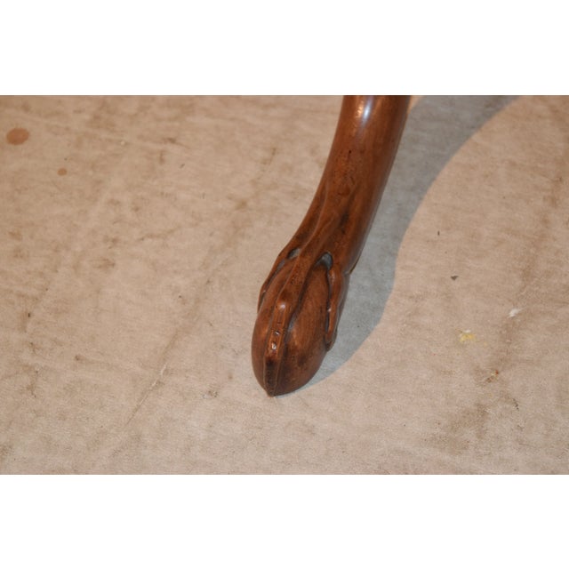 18th C Mahogany Irish Tea Table For Sale - Image 11 of 12