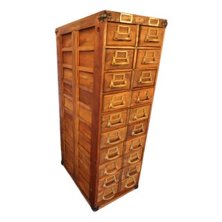 Vintage Remington Rand Guardsman Catalog Cabinet For Sale