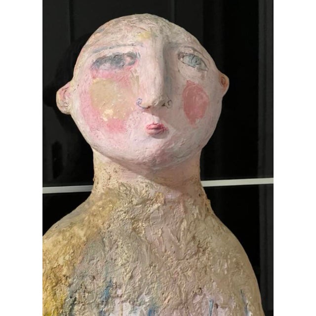 Pablo Alonso Herraiz, Sculpture of Saint Sebastian, 1995, Pine For Sale - Image 4 of 12