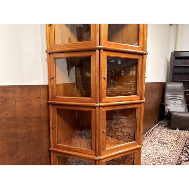 English Bookcase from Globe Wernicke For Sale - Image 7 of 17