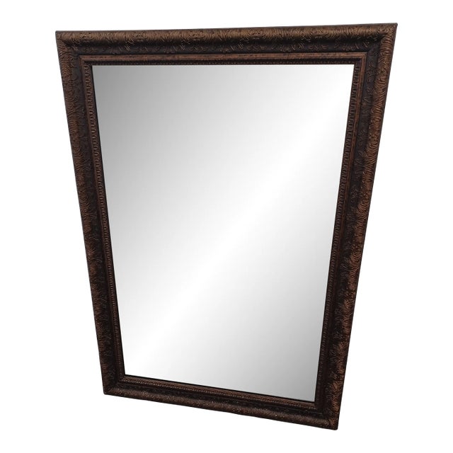 Vintage Beveled Mirror For Sale