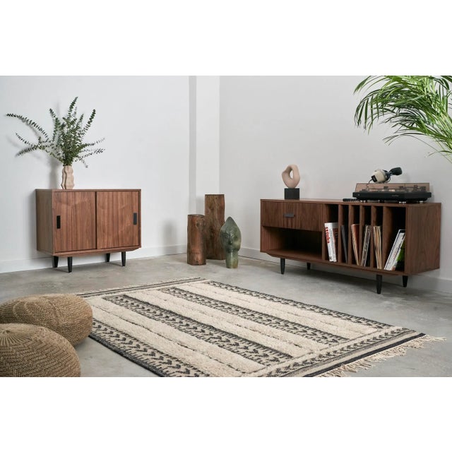 Early 21st Century Danish Design Walnut Bookcase For Sale - Image 5 of 6