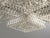 Mid-Century Modern Four-Light Glass and Metal Chandelier from Kamenický Šenov, 1970s For Sale - Image 3 of 8