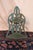 1930s Folk Art Green and Gold Scroll Shelf For Sale - Image 9 of 13