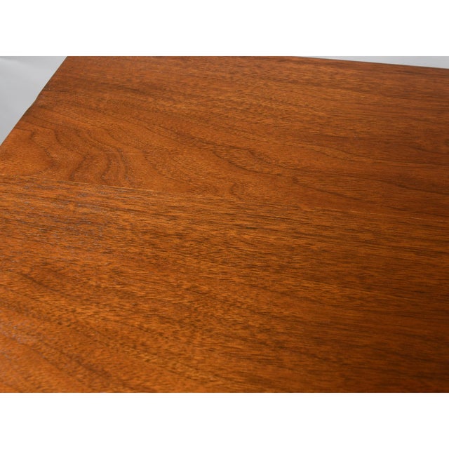 Bassett Aztec Mid-Century Modern Highboy Dresser Mayan Walnut For Sale - Image 10 of 13