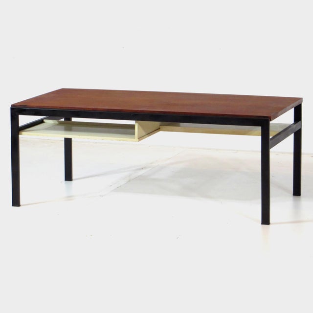 Vintage mid-century coffee table Japanese Series model TU04 by Cees Braakman for Pastoe, with reversible table top in teak...