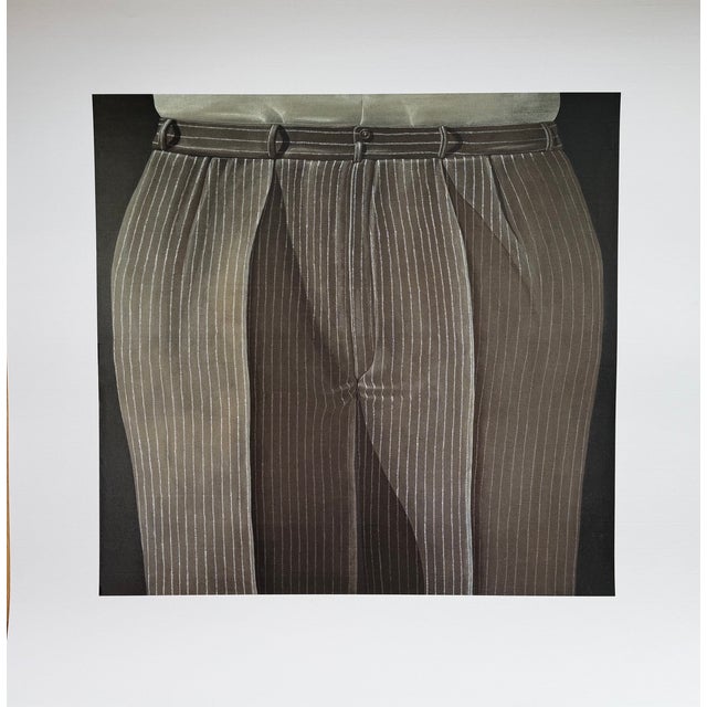 A beautiful fine art print featuring Striped Trousers (1969) by the acclaimed Italian artist Domenico Gnoli (1933–1970)....