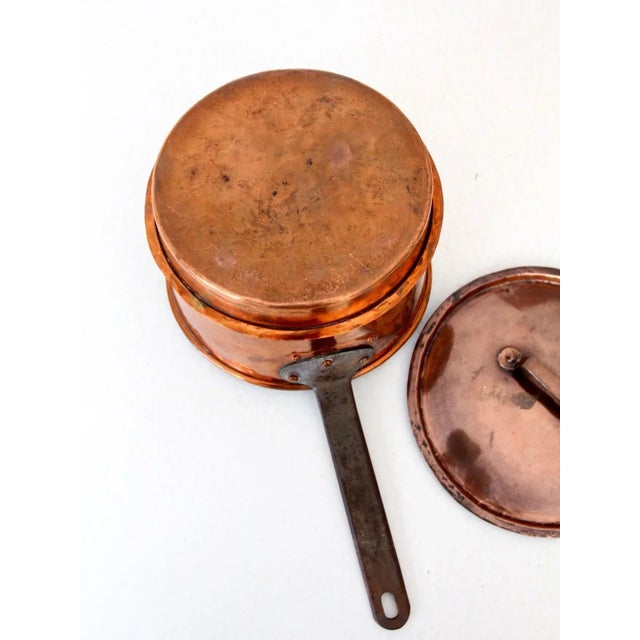 Late 19th Century Antique Copper Pot For Sale - Image 5 of 13