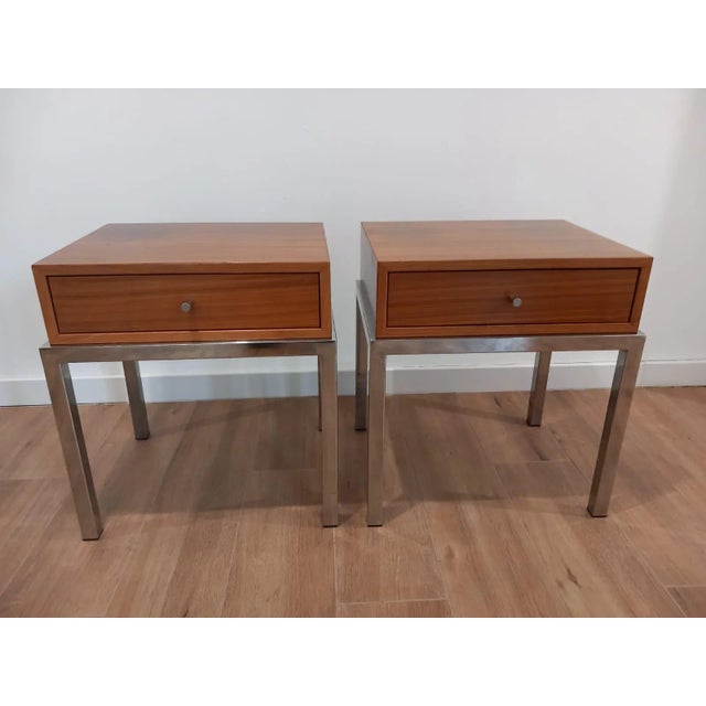 Bedside Tables, Italy, 1970s, Set of 2 For Sale - Image 10 of 10
