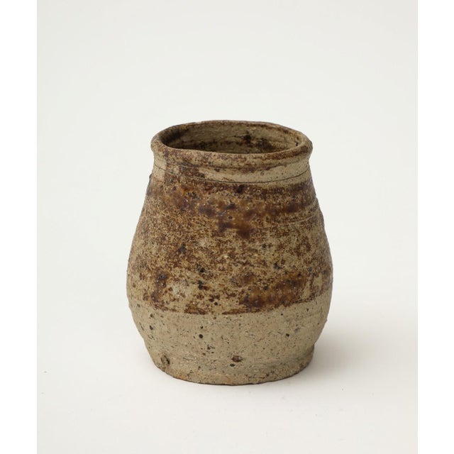 Brown Antique Vietnamese Earthenware Pot For Sale - Image 8 of 9