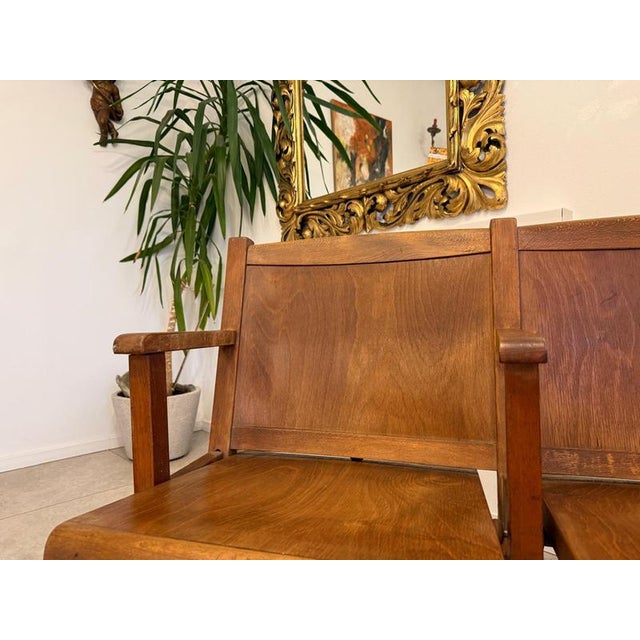 Viennese Two-Seater Cinema Seat For Sale - Image 6 of 12