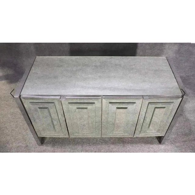 Glass Mirrored Cabinet by Ello For Sale - Image 7 of 8