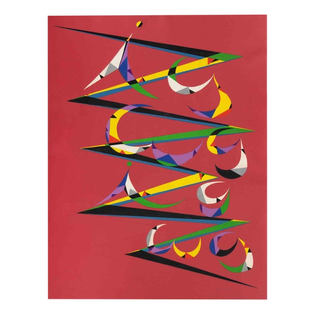Rafael Alberti, Abstract Composition, Lithograph, 1972 For Sale