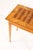 Wood 19th Century Louis XVI Side Table in Cherry Wood, 1850 For Sale - Image 7 of 11