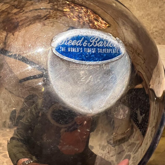 1960s Sculptural Yellow Dish Reed & Barton by John Prip For Sale - Image 9 of 10