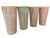 Mid Century Modern Raffia Wrapped Acrylic Drinking Cups- Set of 4 For Sale - Image 10 of 16