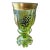 Antique Bohemian Glass Moser Crystal Spa Glass For Sale