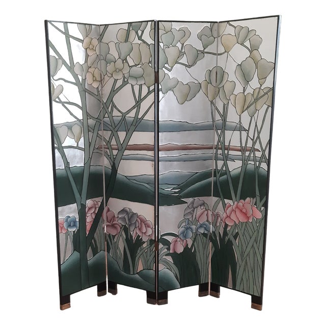 Art Deco Style Room Divider, 1980s For Sale