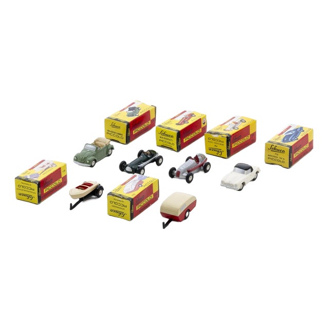 Piccolo Car Models by Schuco, Set of 6 For Sale