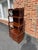 English Vintage Chippendale Carved Mahogany Fretwork Open Bookcase / Bookshelf For Sale - Image 3 of 14