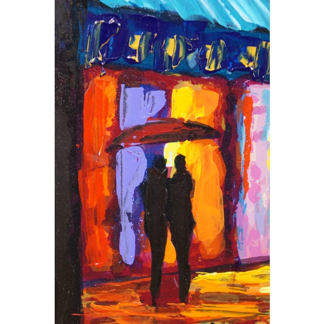 Slava Ilyayev Caught in the Rain 2015 Serigraph Print Signed Coa For Sale - Image 9 of 13