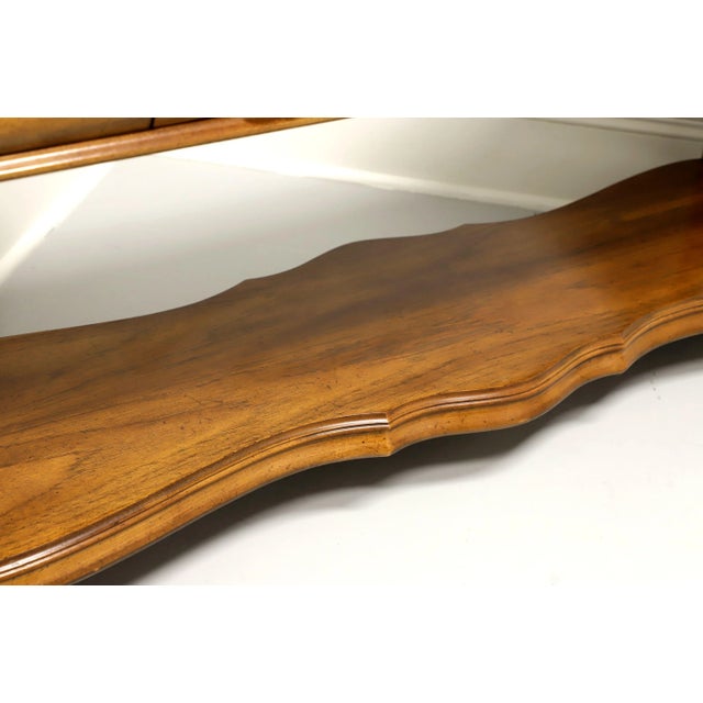 Brown Gordon's Late 20th Century Oak Transitional Console Sofa Table For Sale - Image 8 of 13