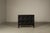 Brutalist Bar Cabinet in Ebonized Oak by Jean Batenburg for MI, Belgium, 1960s For Sale - Image 9 of 17