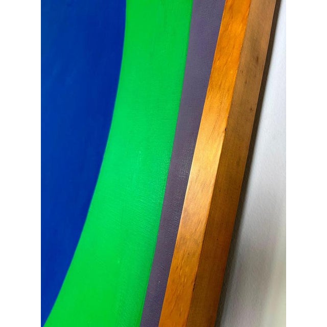 Marshall Baer, New York City, 1972, Acrylic on Canvas For Sale - Image 6 of 10