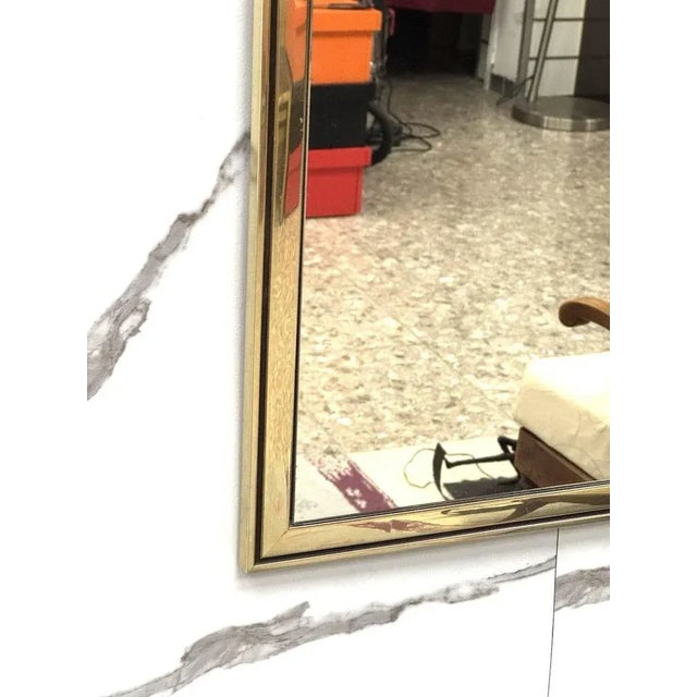 1970s Geometric Mirror, Italy, 1970s For Sale - Image 5 of 8