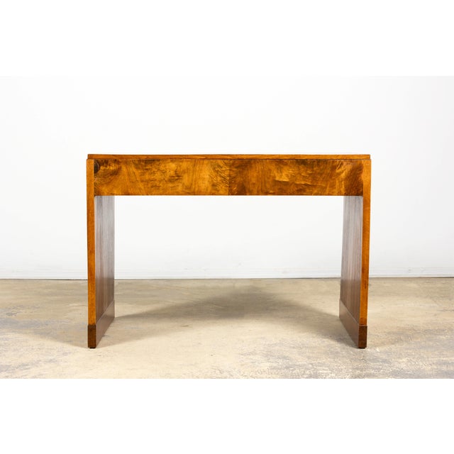 French Art Deco Walnut Writing Desk, Paris, Circa 1930 For Sale - Image 17 of 17