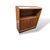 Vintage Oak Cabinet or Bookcase with Cupboard Storage For Sale - Image 6 of 8